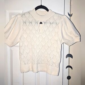 Beautiful crocheted style top